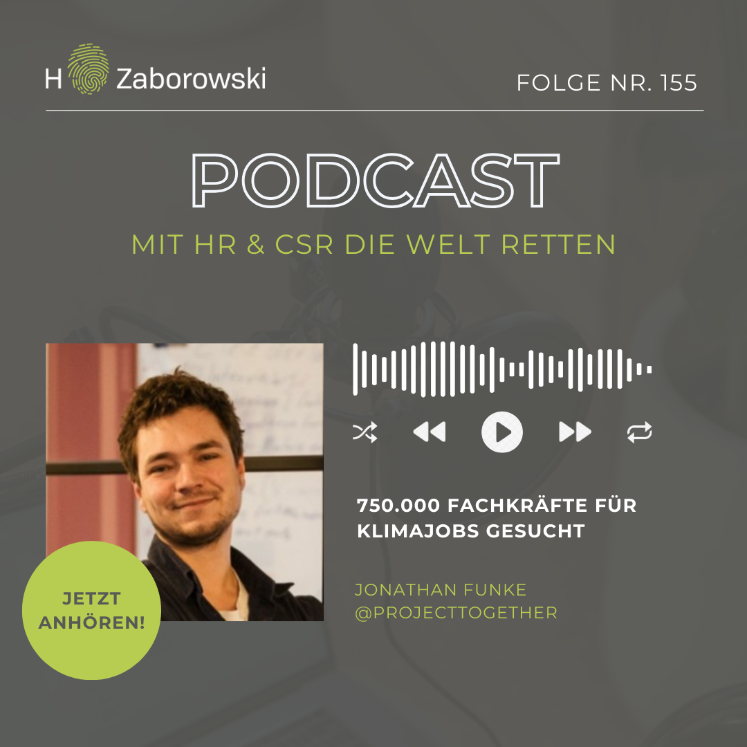 Jonathan Funke Podcast - 750.000 Fachkräfte für Klimajobs gesucht