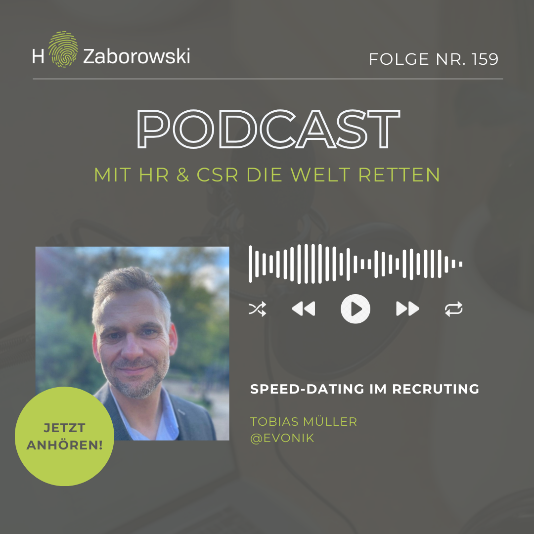 Tobias Müller Evonik Speed Dating im Recruitng Podcast