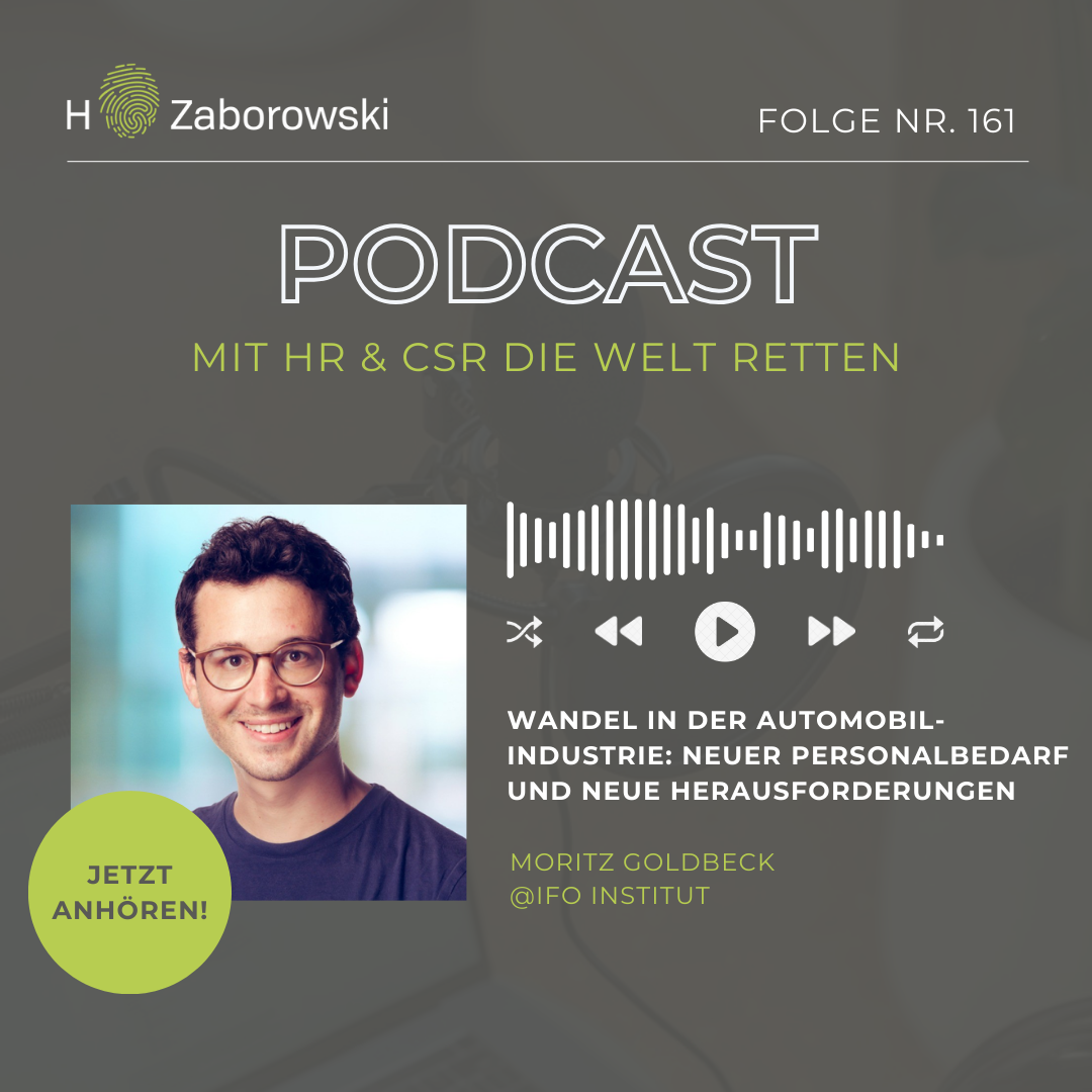 Wandel in der Automobilindustrie: Neuer Personalbedarf und neue Herausforderungen mit Moritz Goldbeck